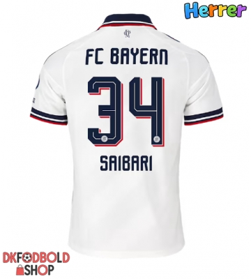 Bayern Munich Ismael Saibari #34 Udebanetrøje 2026-27 Kort ærmer Bayern Munich Ismael Saibari #34 Udebanetrøje 2026-27 Kort ærmer